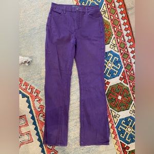 Purple Not Your Daughters Jeans. Size 4